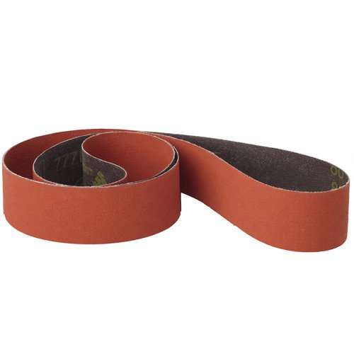 3M Cloth Belt 777F P120 YF-weight 6″ × 84″ Sine-lok Precision Roll Grinding L-flex - Exact Industrial Supply