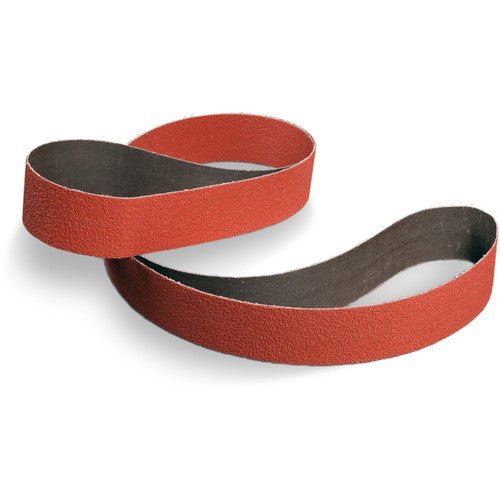 ‎3M Cubitron II Cloth Belt 984F 60+ YF-weight 4″ × 90-1/2″ Top Butt Single-flex - Exact Industrial Supply