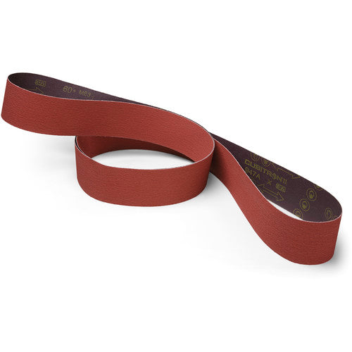 3M Cubitron ll Cloth Belt 947A 80+ X-weight 4″ × 36″ Film-lok Single-flex - Exact Industrial Supply