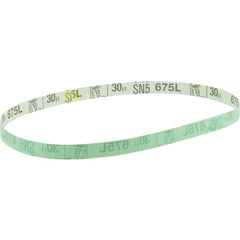 3M Diamond Microfinishing Film Belt 675L 74 Mic 1/2″ × 64″ - Exact Industrial Supply