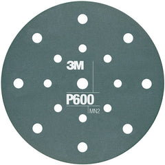 3M Hookit Flexible Abrasive Disc 270J 34801 6″ Dust Free P600 - Exact Industrial Supply
