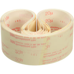 3M Microfinishing Film Belt 272L 80 Mic Type UK 52″ × 75″ - Exact Industrial Supply