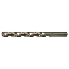 5.60mm RHS / RHC HSS-CO 8% (M42) 135 Degree Split Point Heavy Duty Cobalt Drill - Straw / Gold Oxide - Exact Industrial Supply