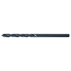 #28 RHS / RHC HSS 135 Degree Split Point NAS-Type Aircraft Extension Drill - Steam Oxide - Exact Industrial Supply