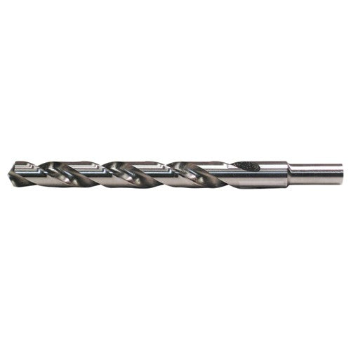 15/32 RHS / RHC HSS 118 Degree Radial Point General Purpose Jobber Length Drill - Bright - Exact Industrial Supply