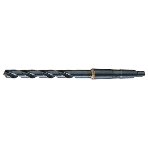 ‎1-1/4 RHS / RHC HSS 118 Degree Radial Point General Purpose Taper Shank Drill - Steam Oxide - Exact Industrial Supply