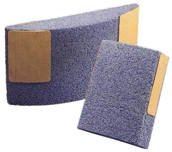 Norton - 11-1/4" Wide x 6" High x 2-1/4" Thick Grinding Segment - 30 Grit, Hardness E, Blue Print No. ME30777 - Benchmark Tooling