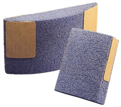 Norton - 11-1/4" Wide x 6" High x 2-1/4" Thick Grinding Segment - 30 Grit, Hardness E, Blue Print No. ME30777 - Benchmark Tooling