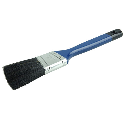 1-1/2″ Angled Sash Brush, Black China Bristle, 2-1/4″ Trim Length, Blue Foam Handle - Benchmark Tooling