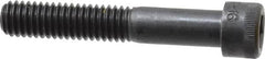 Made in USA - 3/8-16 UNC Hex Socket Drive, Socket Cap Screw - Alloy Steel, Black Oxide Finish, Partially Threaded, 2-1/4" Length Under Head - Benchmark Tooling