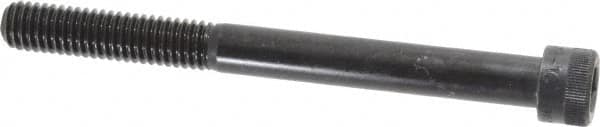 Holo-Krome - 3/8-16 UNC Hex Socket Drive, Socket Cap Screw - Alloy Steel, Black Oxide Finish, Partially Threaded, 4" Length Under Head - Benchmark Tooling