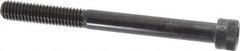 Holo-Krome - 3/8-16 UNC Hex Socket Drive, Socket Cap Screw - Alloy Steel, Black Oxide Finish, Partially Threaded, 4" Length Under Head - Benchmark Tooling
