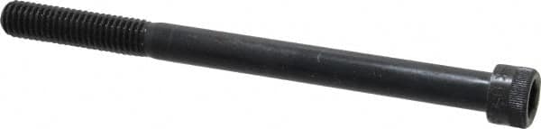 Holo-Krome - 3/8-16 UNC Hex Socket Drive, Socket Cap Screw - Alloy Steel, Black Oxide Finish, Partially Threaded, 5" Length Under Head - Benchmark Tooling