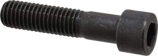 Made in USA - 1/2-13 UNC Hex Socket Drive, Socket Cap Screw - Alloy Steel, Black Oxide Finish, Partially Threaded, 2-1/4" Length Under Head - Benchmark Tooling
