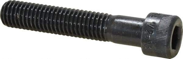 Made in USA - 1/2-13 UNC Hex Socket Drive, Socket Cap Screw - Alloy Steel, Black Oxide Finish, Partially Threaded, 2-3/4" Length Under Head - Benchmark Tooling