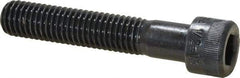 Made in USA - 1/2-13 UNC Hex Socket Drive, Socket Cap Screw - Alloy Steel, Black Oxide Finish, Partially Threaded, 2-3/4" Length Under Head - Benchmark Tooling