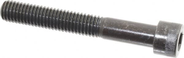 Made in USA - 1/2-13 UNC Hex Socket Drive, Socket Cap Screw - Alloy Steel, Black Oxide Finish, Partially Threaded, 3-1/2" Length Under Head - Benchmark Tooling