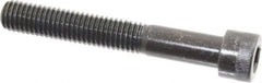 Made in USA - 1/2-13 UNC Hex Socket Drive, Socket Cap Screw - Alloy Steel, Black Oxide Finish, Partially Threaded, 3-1/2" Length Under Head - Benchmark Tooling