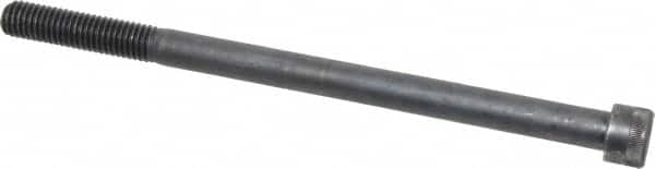 Made in USA - 1/2-13 UNC Hex Socket Drive, Socket Cap Screw - Alloy Steel, Black Oxide Finish, Partially Threaded, 8" Length Under Head - Benchmark Tooling