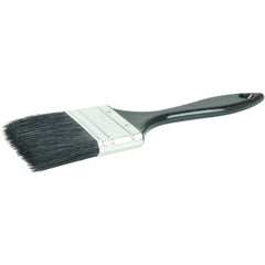 2″ Industrial Varnish Brush, Black China Bristle, 2″ Trim Length, Blue Plastic Handle - Benchmark Tooling