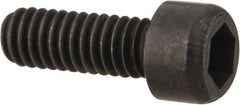 Value Collection - #2-64 UNF Hex Socket Drive, Socket Cap Screw - Alloy Steel, Black Oxide Finish, Fully Threaded, 1/4" Length Under Head - Benchmark Tooling
