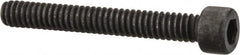 Value Collection - #3-56 UNF Hex Socket Drive, Socket Cap Screw - Alloy Steel, Black Oxide Finish, Fully Threaded, 3/4" Length Under Head - Benchmark Tooling