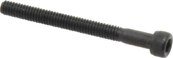 Value Collection - #3-56 UNF Hex Socket Drive, Socket Cap Screw - Alloy Steel, Black Oxide Finish, Partially Threaded, 1" Length Under Head - Benchmark Tooling