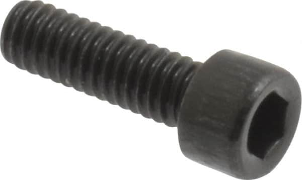 Value Collection - #4-48 UNF Hex Socket Drive, Socket Cap Screw - Alloy Steel, Black Oxide Finish, Fully Threaded, 3/8" Length Under Head - Benchmark Tooling