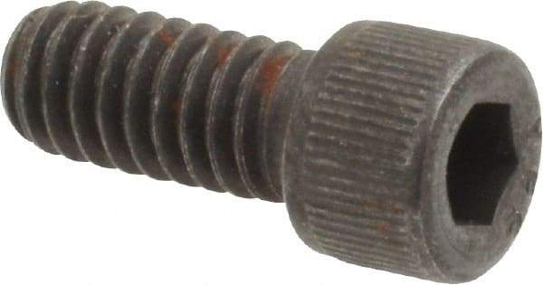 Value Collection - #12-24 UNC Hex Socket Drive, Socket Cap Screw - Alloy Steel, Black Oxide Finish, Fully Threaded, 1/2" Length Under Head - Benchmark Tooling
