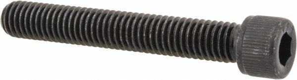 Value Collection - #12-28 UNF Hex Socket Drive, Socket Cap Screw - Alloy Steel, Black Oxide Finish, Partially Threaded, 1-1/2" Length Under Head - Benchmark Tooling