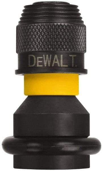 DeWALT - 1/2" Square Size Square to Hex Adapter - 1/4" Square Female Drive, 3" OAL - Benchmark Tooling