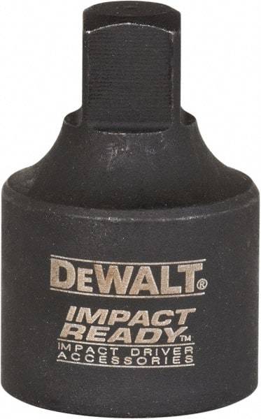 DeWALT - 3/8 Male 1/2 Female Impact Drive Adapter - 3/8" Male, 1/2" Female - Benchmark Tooling