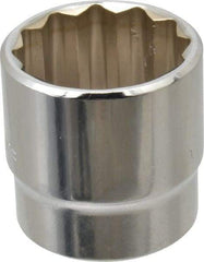 Blackhawk by Proto - 15/16", 3/8" Drive, Standard Hand Socket - 12 Points, 1-7/32" OAL, Chrome Finish - Benchmark Tooling