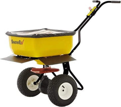 Trynex - 160 Lb Polyethylene Walk Behind Broadcast Landscape Spreader - 12" Pneumatic Wheels - Benchmark Tooling