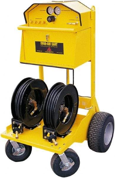 AIR Systems - SCBA/EEBA Ergo-Air Cart Hose Reel - Use with Cylinder Cart - Benchmark Tooling