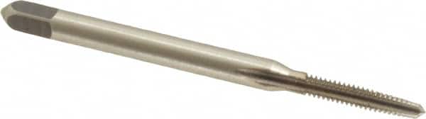Cleveland - #3-48 UNC 2B 3 Flute Bright Finish High Speed Steel Straight Flute Standard Hand Tap - Taper, Right Hand Thread, 1.813" OAL, 12.7mm Thread Length, H2 Limit, Oversize - Exact Industrial Supply