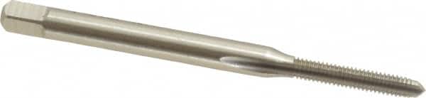 Cleveland - #3-56 UNF 2B 3 Flute Bright Finish High Speed Steel Straight Flute Standard Hand Tap - Plug, Right Hand Thread, 1.813" OAL, 12.7mm Thread Length, H2 Limit, Oversize - Exact Industrial Supply
