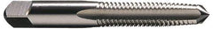 OSG - #5-44 UNF 2B 3 Flute Bright Finish High Speed Steel Straight Flute Standard Hand Tap - Taper, Right Hand Thread, 1-15/16" OAL, 5/8" Thread Length, H2 Limit, Oversize - Exact Industrial Supply