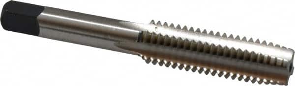 Cleveland - 1/2-13 UNC 4 Flute Bright Finish High Speed Steel Straight Flute Standard Hand Tap - Plug, Right Hand Thread, 3-3/8" OAL, 0.94" Thread Length, H1 Limit, Oversize - Exact Industrial Supply
