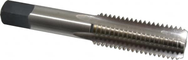 Cleveland - 3/4-10 UNC 4 Flute Bright Finish High Speed Steel Straight Flute Standard Hand Tap - Bottoming, Right Hand Thread, 107.95mm OAL, 50.8mm Thread Length, H3 Limit, Oversize - Exact Industrial Supply
