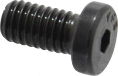 Value Collection - #10-32 UNF Hex Socket Drive, Low Socket Cap Screw - Alloy Steel, Black Oxide Finish, Fully Threaded, 3/8" Length Under Head - Benchmark Tooling