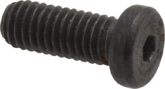 Value Collection - #10-32 UNF Hex Socket Drive, Low Socket Cap Screw - Alloy Steel, Black Oxide Finish, Fully Threaded, 1/2" Length Under Head - Benchmark Tooling