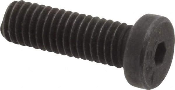 Value Collection - #10-32 UNF Hex Socket Drive, Low Socket Cap Screw - Alloy Steel, Black Oxide Finish, Fully Threaded, 5/8" Length Under Head - Benchmark Tooling