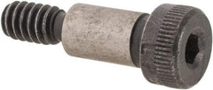 Value Collection - 1/4" Shoulder Diam x 7/16" Shoulder Length, #10-24 UNC, Hex Socket Shoulder Screw - 4140 Alloy Steel, Uncoated, 3/16" Head Height x 3/8" Head Diam - Benchmark Tooling