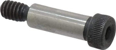 Value Collection - 5/16" Shoulder Diam x 7/8" Shoulder Length, 1/4-20 UNC, Hex Socket Shoulder Screw - 4140 Alloy Steel, Uncoated, 7/32" Head Height x 7/16" Head Diam - Benchmark Tooling