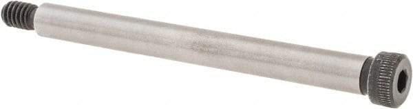 Value Collection - 5/16" Shoulder Diam x 3-1/4" Shoulder Length, 1/4-20 UNC, Hex Socket Shoulder Screw - 4140 Alloy Steel, Uncoated, 7/32" Head Height x 7/16" Head Diam - Benchmark Tooling