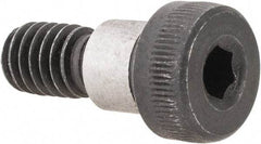 Value Collection - 3/8" Shoulder Diam x 5/16" Shoulder Length, 5/16-18 UNC, Hex Socket Shoulder Screw - 4140 Alloy Steel, Uncoated, 1/4" Head Height x 9/16" Head Diam - Benchmark Tooling