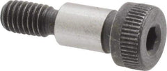 Value Collection - 1/4" Shoulder Diam x 3/8" Shoulder Length, #10-32 UNF, Hex Socket Shoulder Screw - 4140 Alloy Steel, Uncoated, 3/16" Head Height x 3/8" Head Diam - Benchmark Tooling