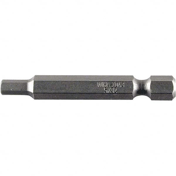 Wiha - 3/16" Power Bit - 1/4" Drive, 2" OAL - Benchmark Tooling