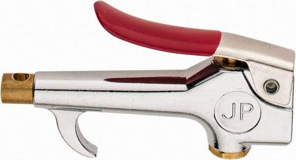 Value Collection - 90 Max psi Safety Nickel Tipped Thumb Lever Blow Gun - 1/4 NPT, Chrome Plated Zinc - Benchmark Tooling